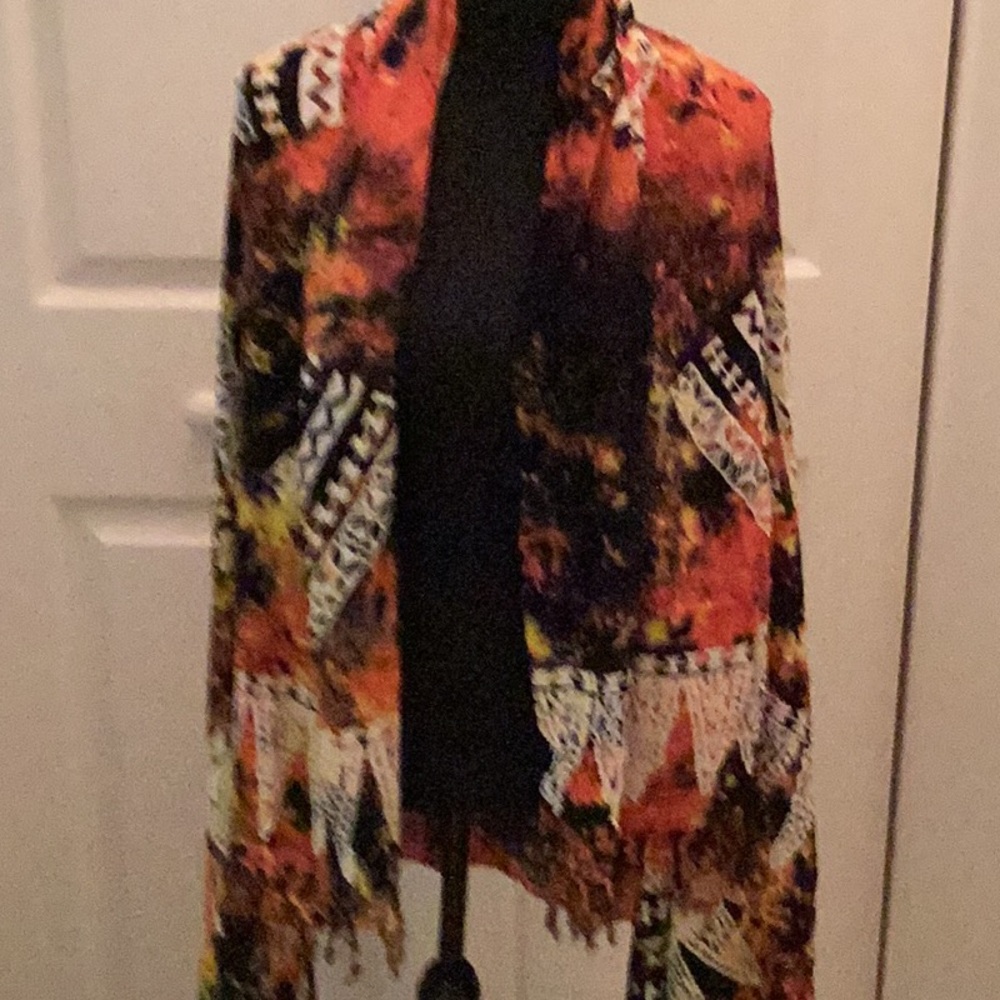 🍁NWOT Fun Fall Colorful Oversized Scarf Closet Must Have 🍁